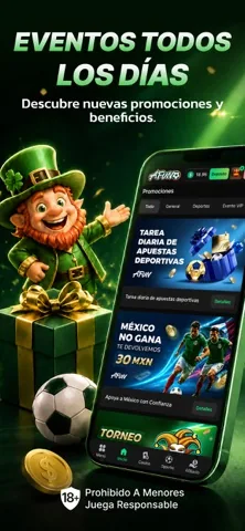 Captura de la sección de promociones de Afun México